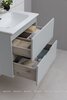 Aquanet 274010 Тумба с раковиной Алвита new 100 2 ящ. цв.серый (274010)