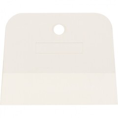 Шпатель резиновый белый, 100мм, 85834