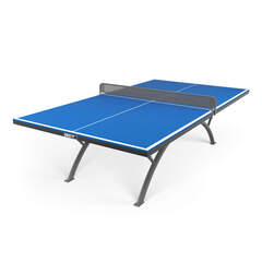 Антивандальный теннисный стол UNIX Line 14 mm SMC синий, серый