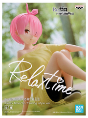 Фигурка Banpresto Re:Zero Relax Time: Ram (Training Syle)