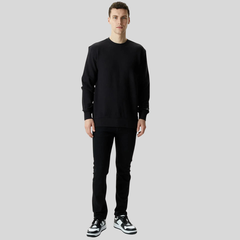 Свитшот Alpha Industries Essential French Terry Crewneck Black (Черный)