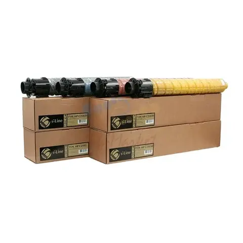 Тонер-картридж БУЛАТ s-Line MP C2503H (841929) для Ricoh Aficio MP C2003, MP C2503, MP C2011 (Жёлтый, 9500 стр.)