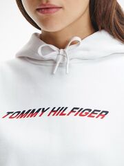 Женская толстовка Tommy Hilfiger Regular Graphic Hood - ecru