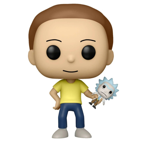 Фигурка Funko POP! Animation Rick & Morty Morty (with Shrunken Rick) (Exc) (958) 55874