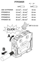 PTPOWER 95-3L/N/FE-Клемма для высокого тока