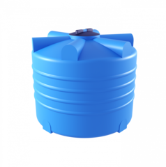Емкость пищевая вертикальная Мультпласт K-1000 1000 л. вертикальная (1220x1220x1000см;25кг;синий) - арт.555434.6