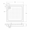 BelBagno TRAY-BB-A-100-15-W TRAY-BB-A-100-15-W Акриловый поддон