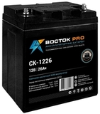 Аккумулятор ВОСТОК PRO СК 1226 ( 12V 26Ah / 12В 26Ач ) - фотография