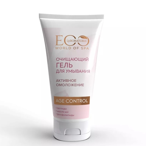 Гель для умывания очищающий АКТИВНОЕ ОМОЛОЖЕНИЕ, 150мл EO laboratorie SPA  AGE CONTROL Г