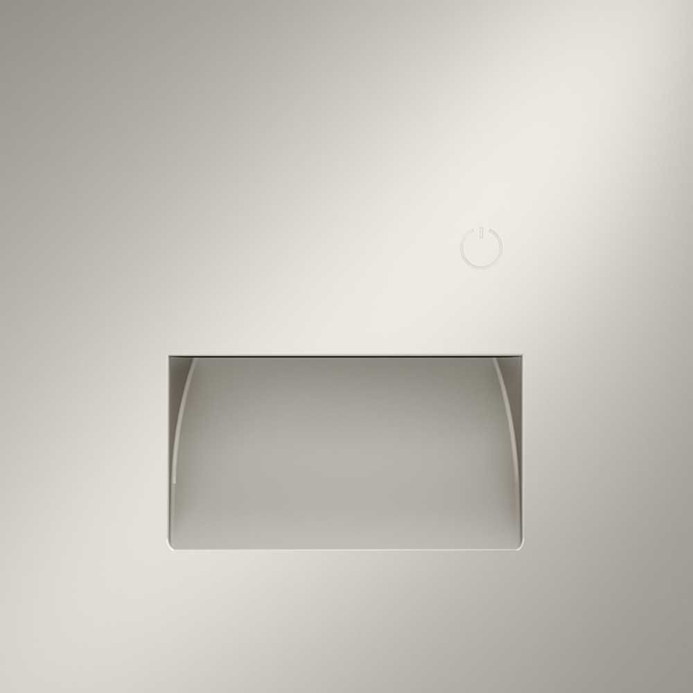 Подсветка светодиодная встраиваемая Voltum S70 с датчиком, (кашемир) VLS070703