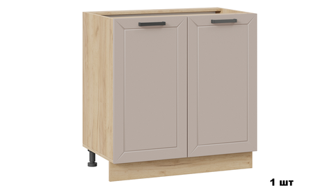 Кухня Лорас 3.8 м дуб крафт золотой / холст латте