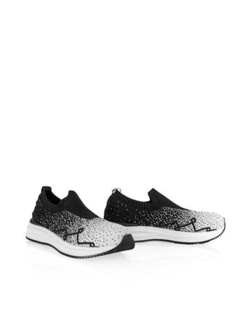 Marc Cain Sports Кроссовки - слипоны текстильные с лого. Эко-линейка ReThink Together