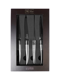 Набор ножей для стейка Laguiole Blade Black Titan 4 предмета, артикул 10300021, производитель - Tarrerias Bonjean