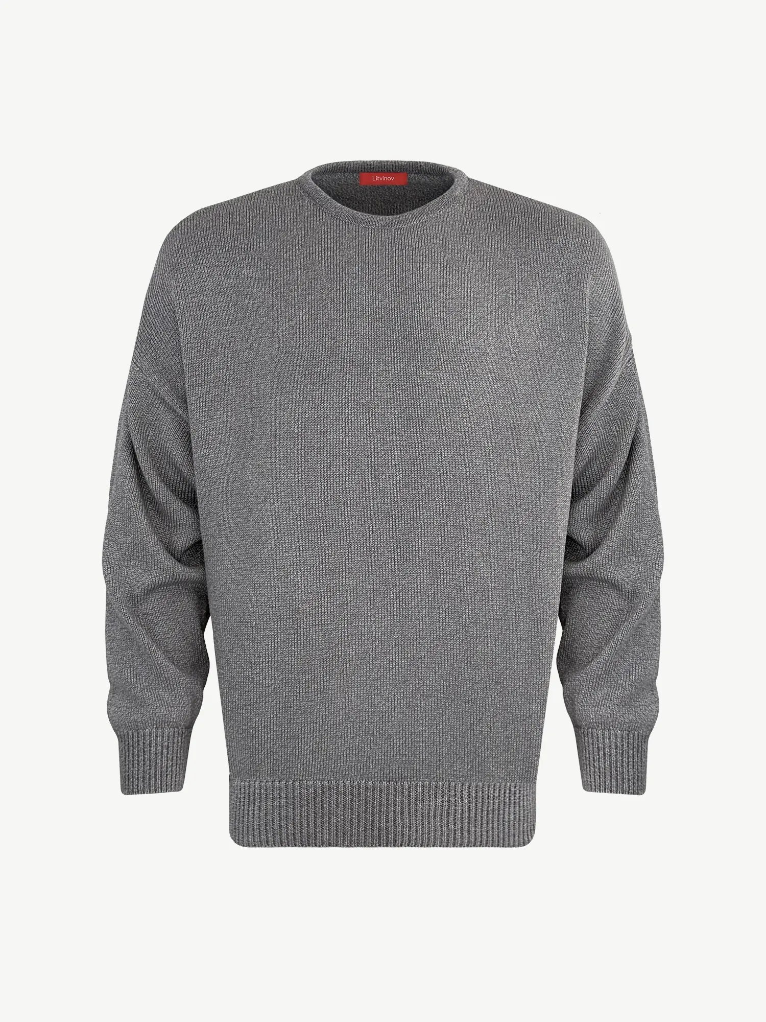 Джемпер оверсайз из шелка