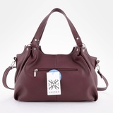 Сумка Саломея 304 гладкий бордо