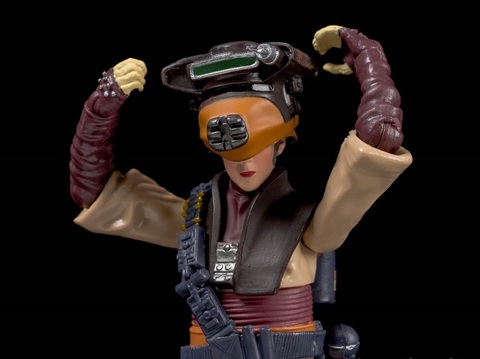 Фигурка Принцесса Лея в костюме Боуша Возвращение Джедая Black Series