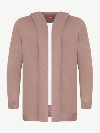 Кардиган с капюшоном из кашемира