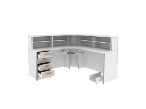 Наборы мебели для КДЛ по ТУ 9452-013-13305037-2010. Пост медсестры Лабромед