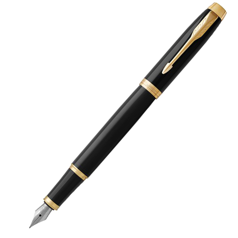 Ручка перьевая Parker IM Core, Black GT, F (1931645)