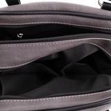 Сумка Саломея 950 мульти итальянский серо-черный