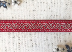Тесьма жаккард, ш. 2 см.