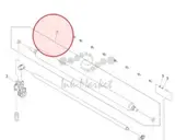 Canon 2ND transfer outer roller original FM2-D557-000