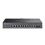 TP-Link ER7412-M2, VPN-маршрутизатор Omada с мультигигабитными портами, 2 порта RJ45 WAN/LAN 2,5 Гбит/с, 2 порта SFP WAN/LAN, 8 гигабитных портов RJ45 WAN/LAN, 1 порт USB 3.0