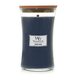 Свеча ароматическая WoodWick Indigo Suede большая 610 г.