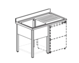 фото 2 ВАННА МОЕЧНАЯ APACH CHEF LINE LS126-54RWSHD на profcook.ru