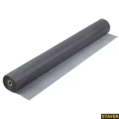 STAYER серая, 0.9 х 30 м, противомоскитная сетка (12526-09-30)