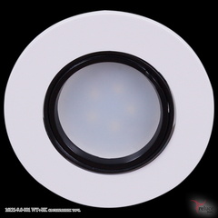 Светильник точечный накладной 16121-9.0-001 WT+BK Белый/Черный светильник точ.