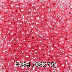 Бисер Чехия "GAMMA" круглый 6 10/0 2.3 мм F384 розовый ( 08275 )