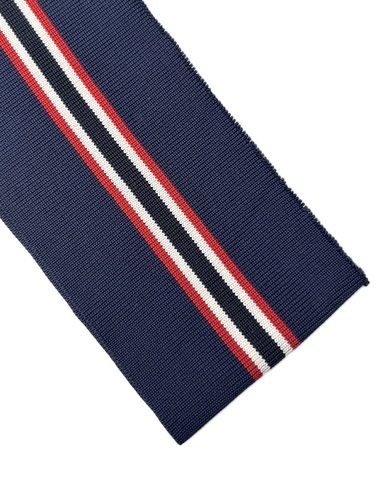 Подвяз, цвет: тёмно-синий в красную и белую полоску, размер: 8,5 х 50 см