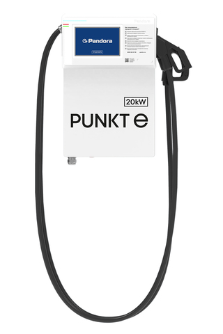 Зарядная станция PUNKT E Pandora Standard CCS2 - GB/T, 20 кВт