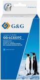 Совместимый струйный картридж G&G GG-LC3237C (LC3237C) для Brother HL-J6000DW, J6100DW, 18.4 мл, голубой