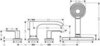 Hansgrohe Vivenis 75444000 Смеситель на край ванны, хром