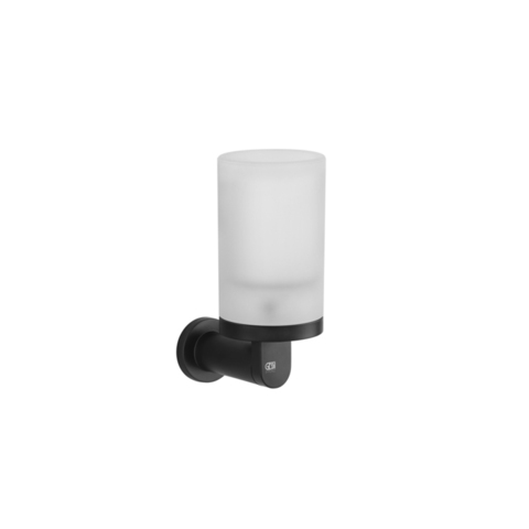 Gessi 38809#299 Gessi Emporio accessories Стакан настенный, сатинированное стекло, цвет: Black XL