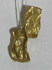 Favilla (серьги из серебра с позолотой)