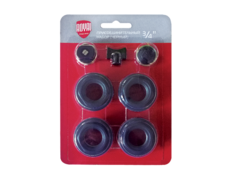 Набор присоединительный Royal Thermo 3/4'' черный