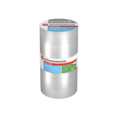 Лента-герметик самоклеящаяся Технониколь Nicoband, битумно-полимерная, 10 м x 30 см, серебристая