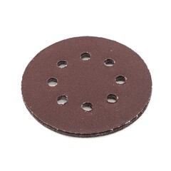 45-9-275 Круг абразивный на ворсовой основе, под липучку, перфорированный, Р180, 125мм, 5шт. (РемоКолор)