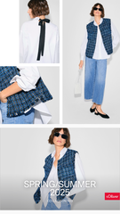 Жилет-букле с бахромой и нагрудными карманами s.Oliver