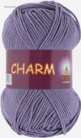 Пряжа Charm (Vita cotton) 4501 Светло-сиреневый - купить в интернет-магазине недорого klubokshop.ru