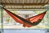 Картинка гамак туристический Ticket to the Moon king size hammock Orange/Dark Grey - 5