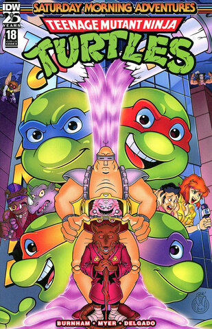 Teenage Mutant Ninja Turtles Saturday Morning Adventures Continued #18 (Cover B)