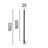 Ландшафтный светильник Maytoni Pole O440FL-L24GF3K