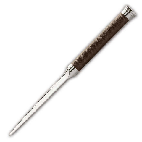 Нож для писем Graf von Faber-Castell рукоятка темно-коричневая кожа