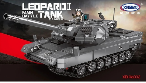 Конструктор серия Военная техника Немецкий танк Леопард 2