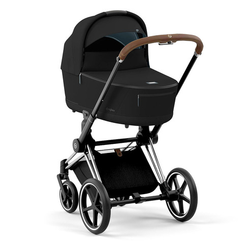 Коляска для новорожденных Cybex Priam IV Deep Black