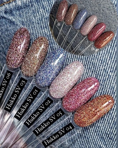 Hukko светоотражающий гель-лак SV Limited 06